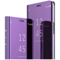 Калъф тефтер огледален CLEAR VIEW за  Samsung Galaxy S21 Plus G996 лилав 